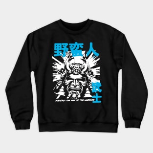 ELDON Bushido SAMURAI BLEU Crewneck Sweatshirt